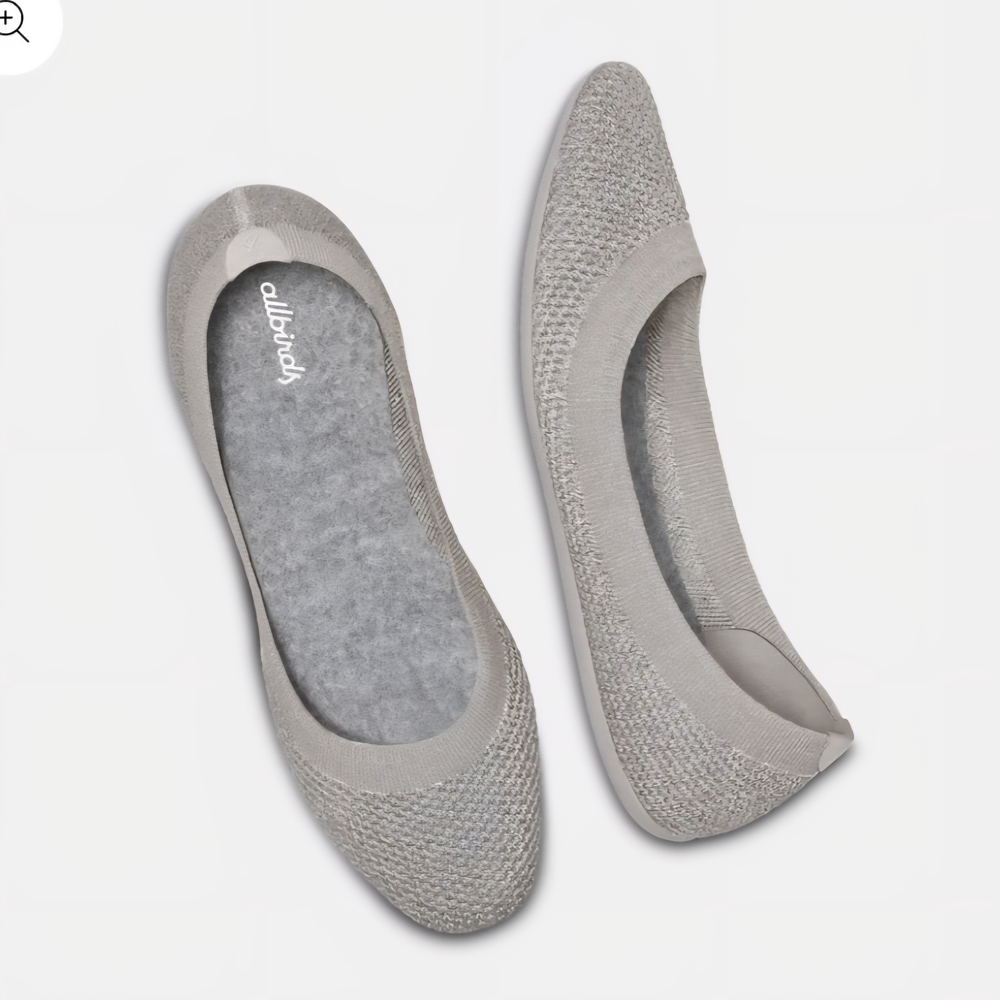 Allbirds Women's Soft Gray Knit Loafers